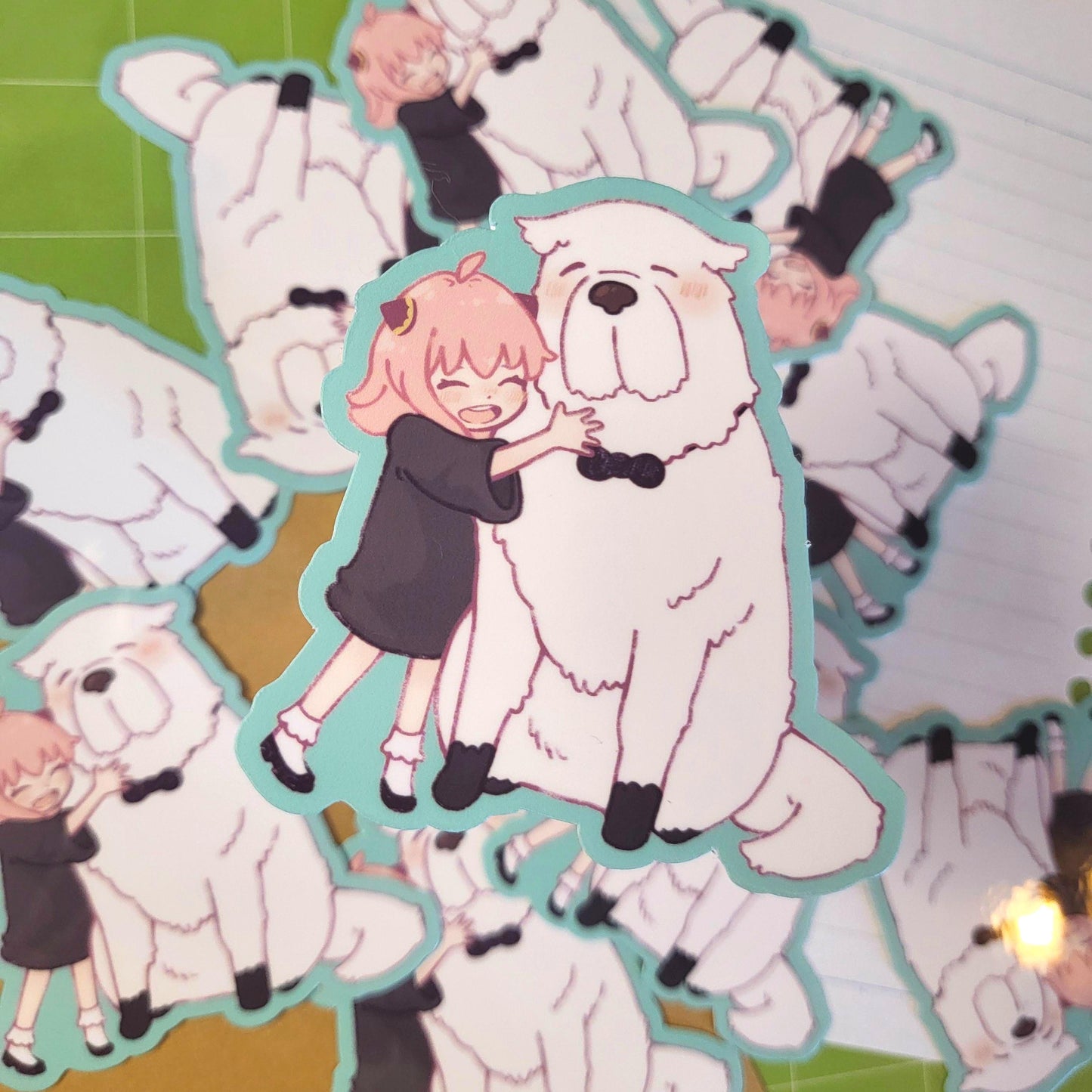 Family of spies anime dog sticker || 2.75" sticker