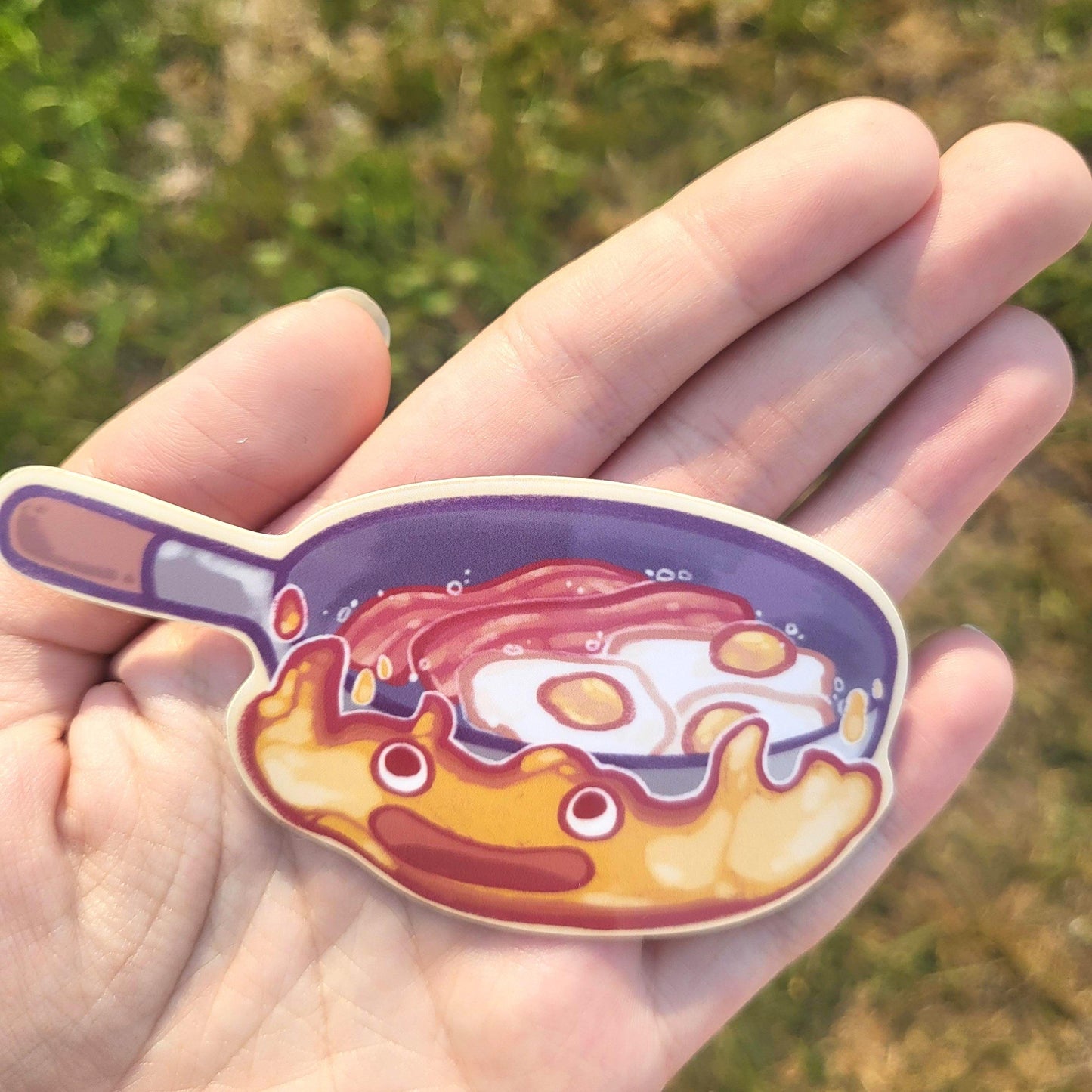 Fire spirit anime studio sticker || 3.75" sticker