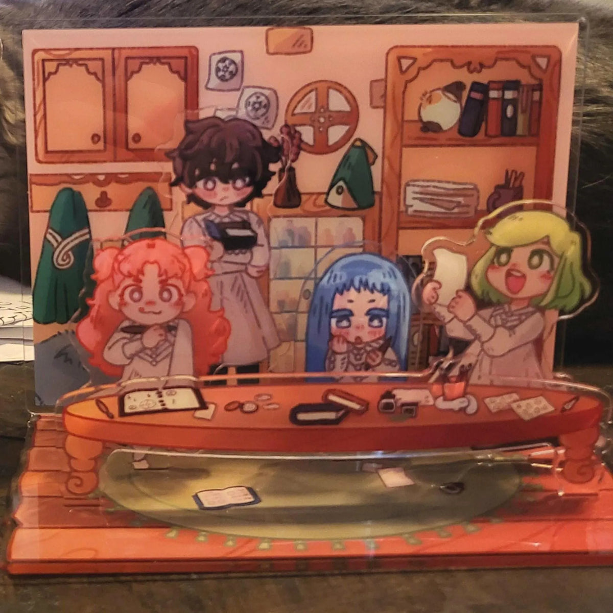 Witch Hat Atelier 5in complex standee || cute cozy anime standee coco tetia richeh agott qifrey