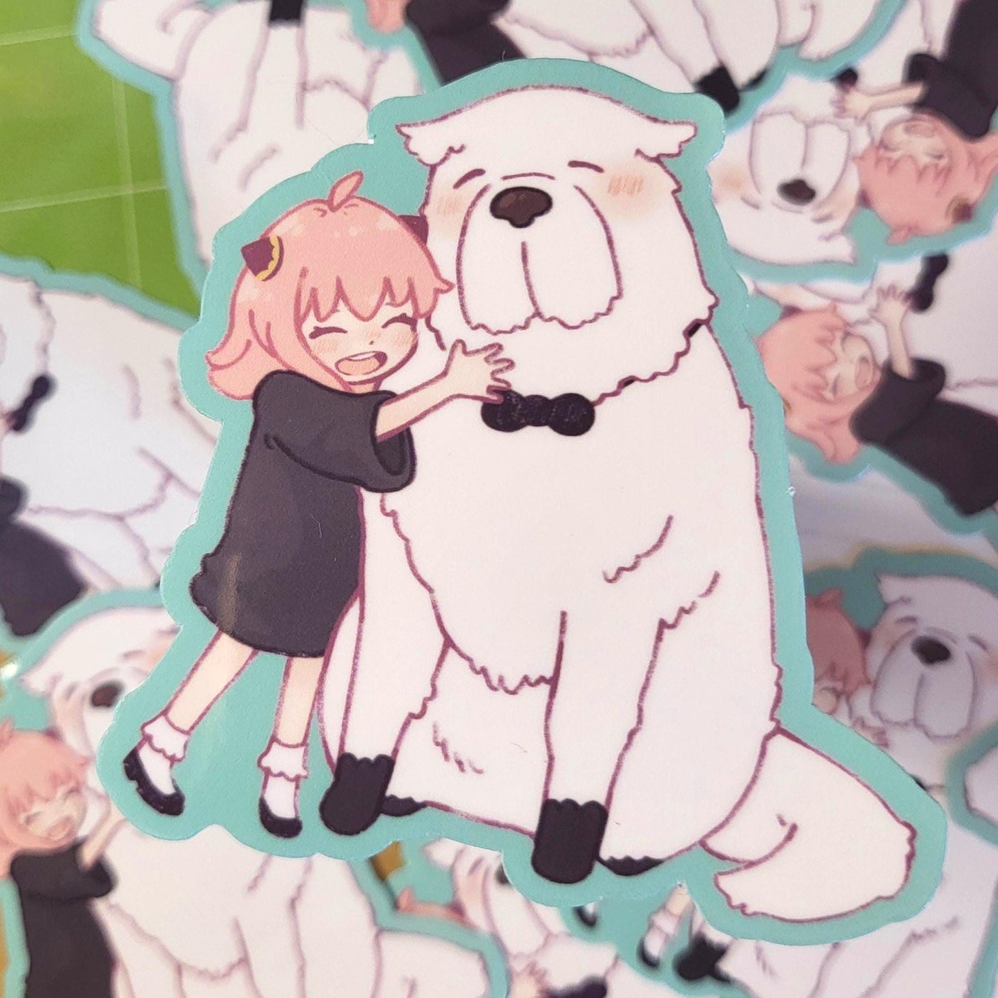 Family of spies anime dog sticker || 2.75" sticker