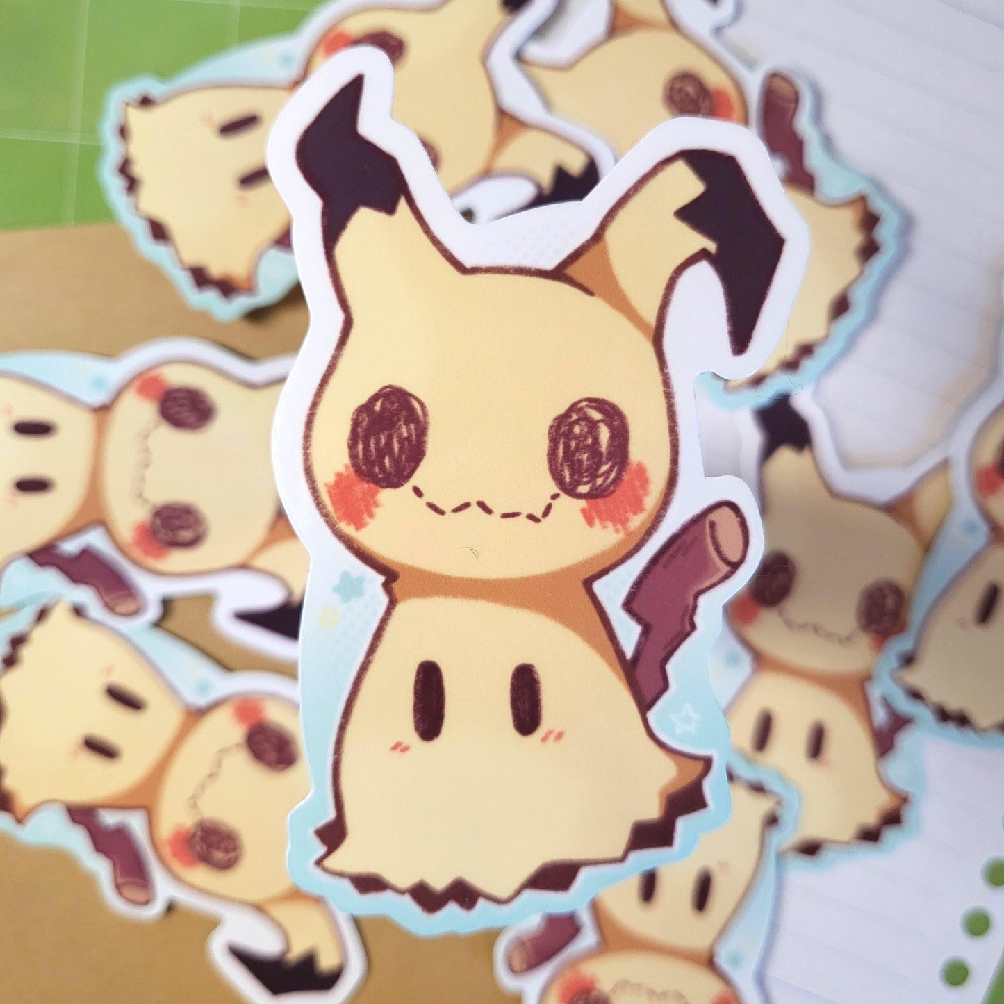 Poké Pocket Monsters disguise ghost video game sticker || 3" sticker