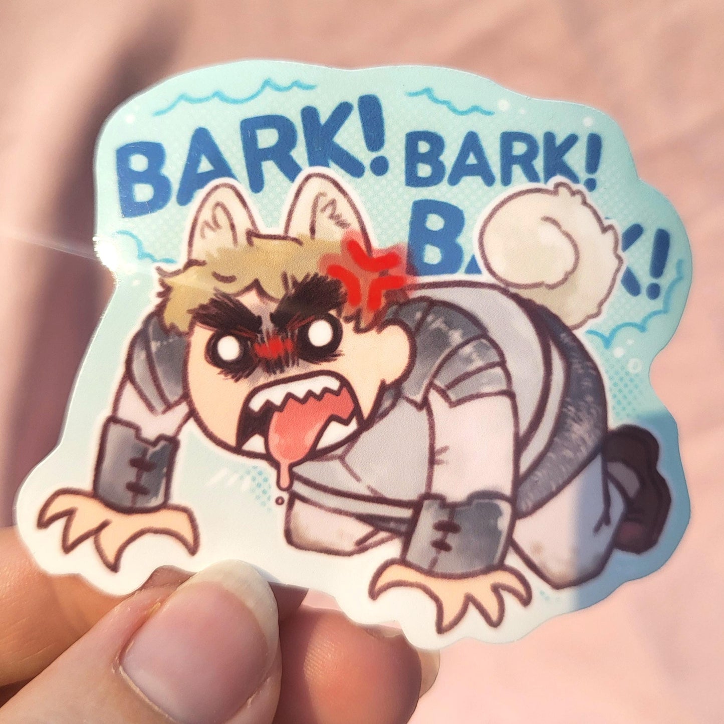 Dungeon cooking anime barking sticker || 2.5" sticker