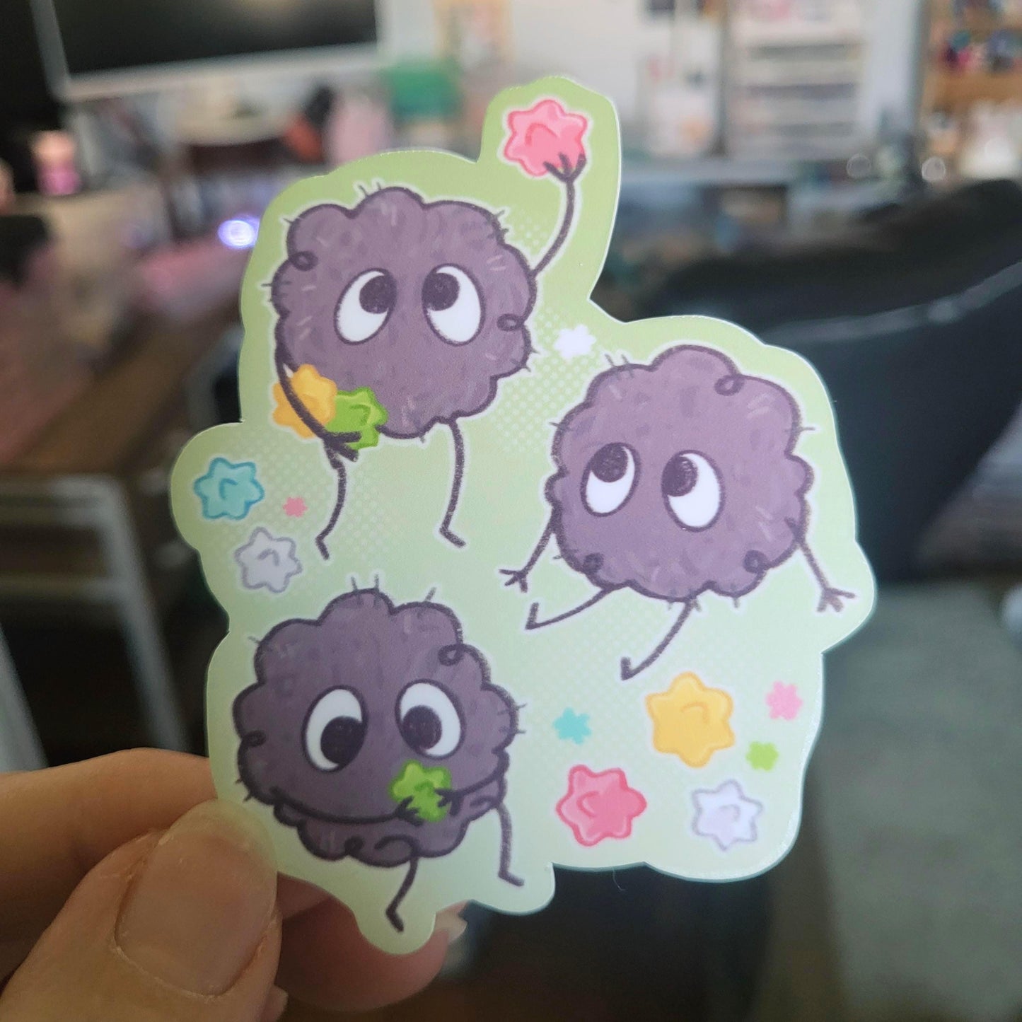 Soot spirits anime Studio sticker || 3" sticker
