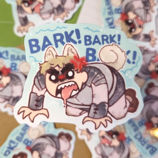 Dungeon cooking anime barking sticker || 2.5" sticker