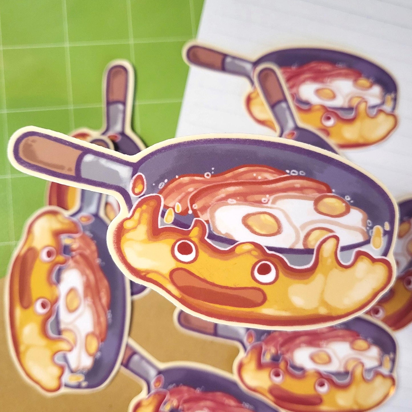 Fire spirit anime studio sticker || 3.75" sticker