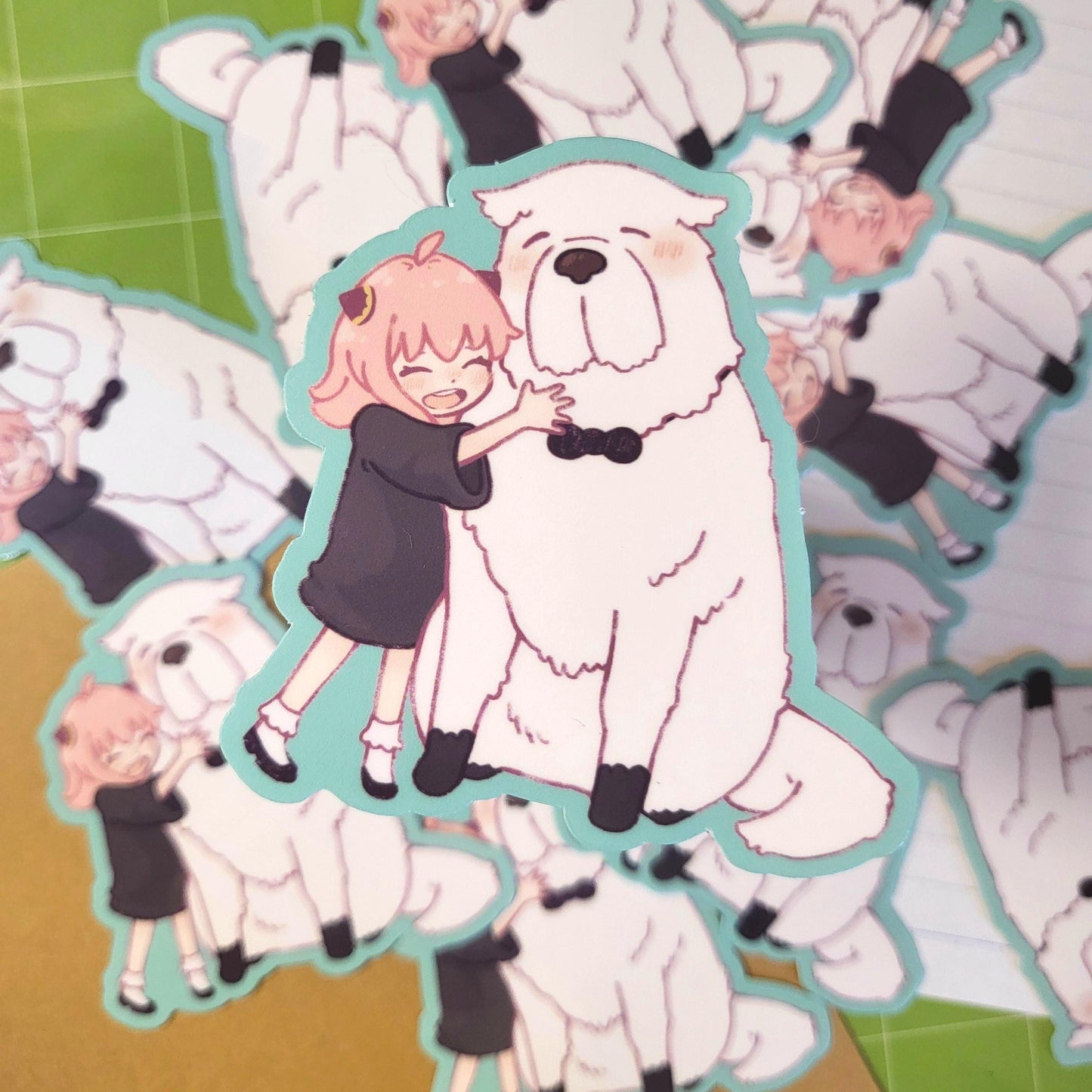 Family of spies anime dog sticker || 2.75" sticker