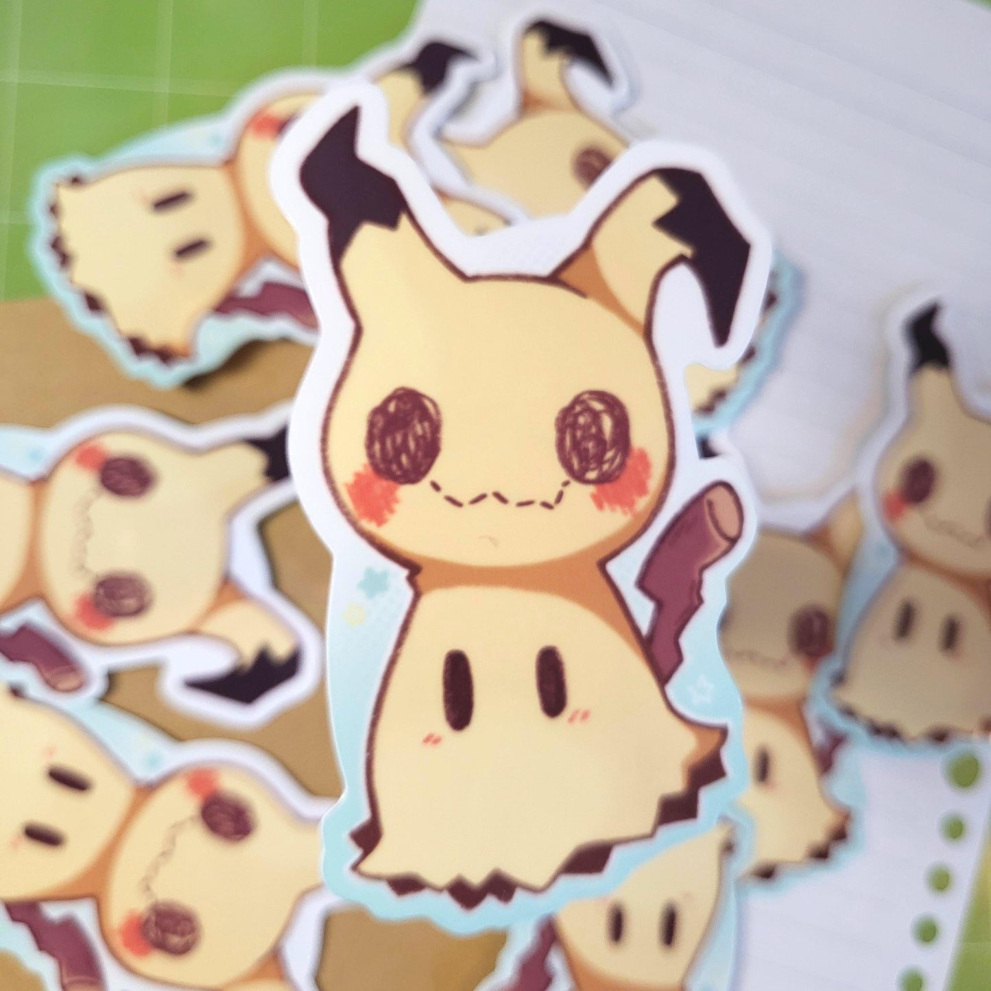 Poké Pocket Monsters disguise ghost video game sticker || 3" sticker
