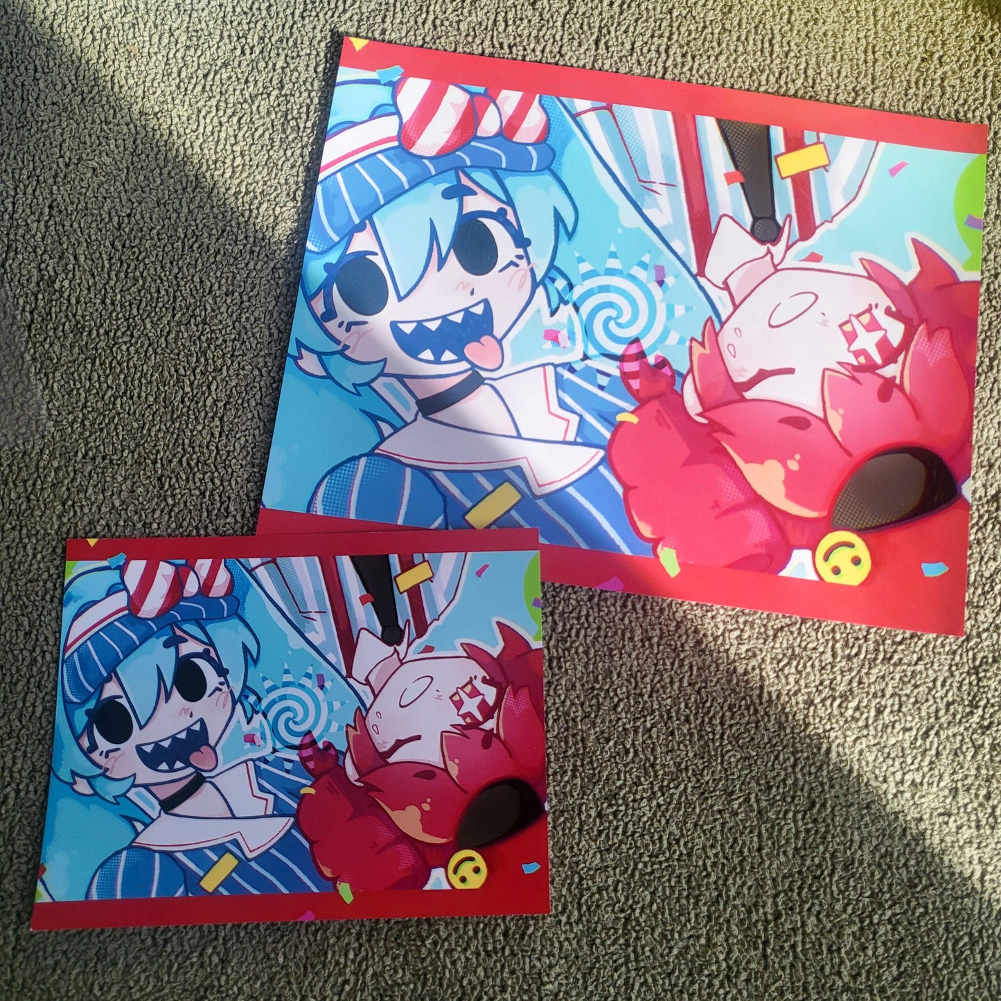 Mesmerizer Miku and Teto print! || 11x14" or 7x9" vocaloid art print