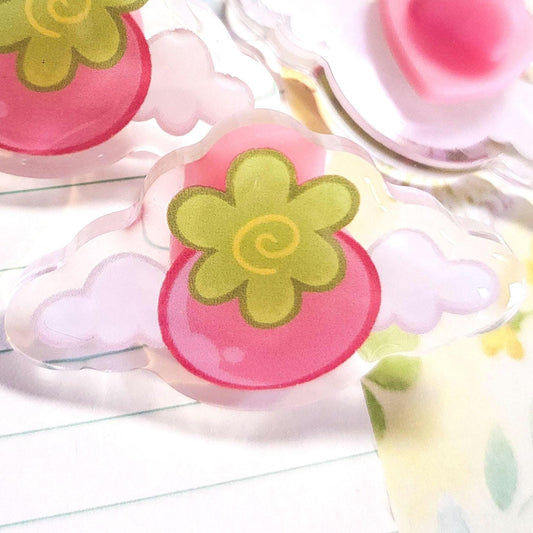 Paradise anime manga berry happy pin || 1.5" acrylic pin