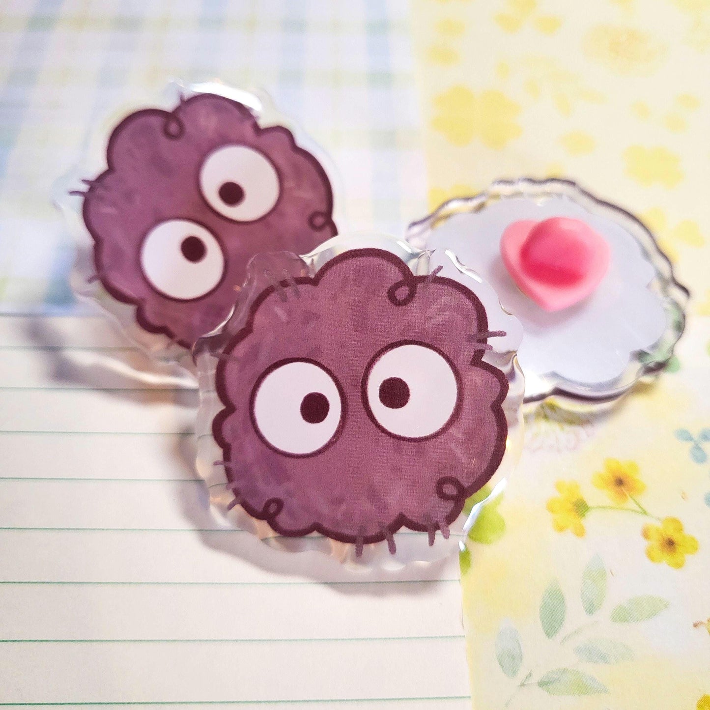 Soot spirits anime studio pin || 1.5" acrylic pin
