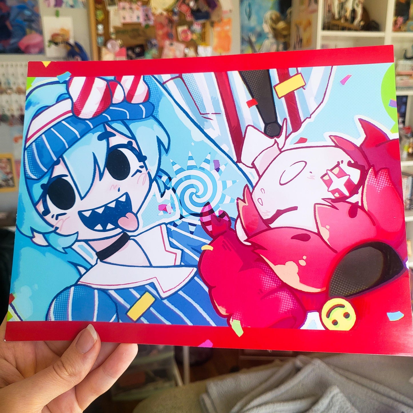Mesmerizer Miku and Teto print! || 11x14" or 7x9" vocaloid art print