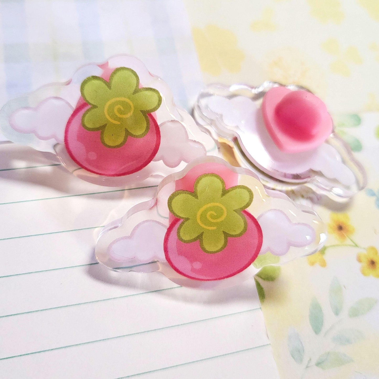 Paradise anime manga berry happy pin || 1.5" acrylic pin