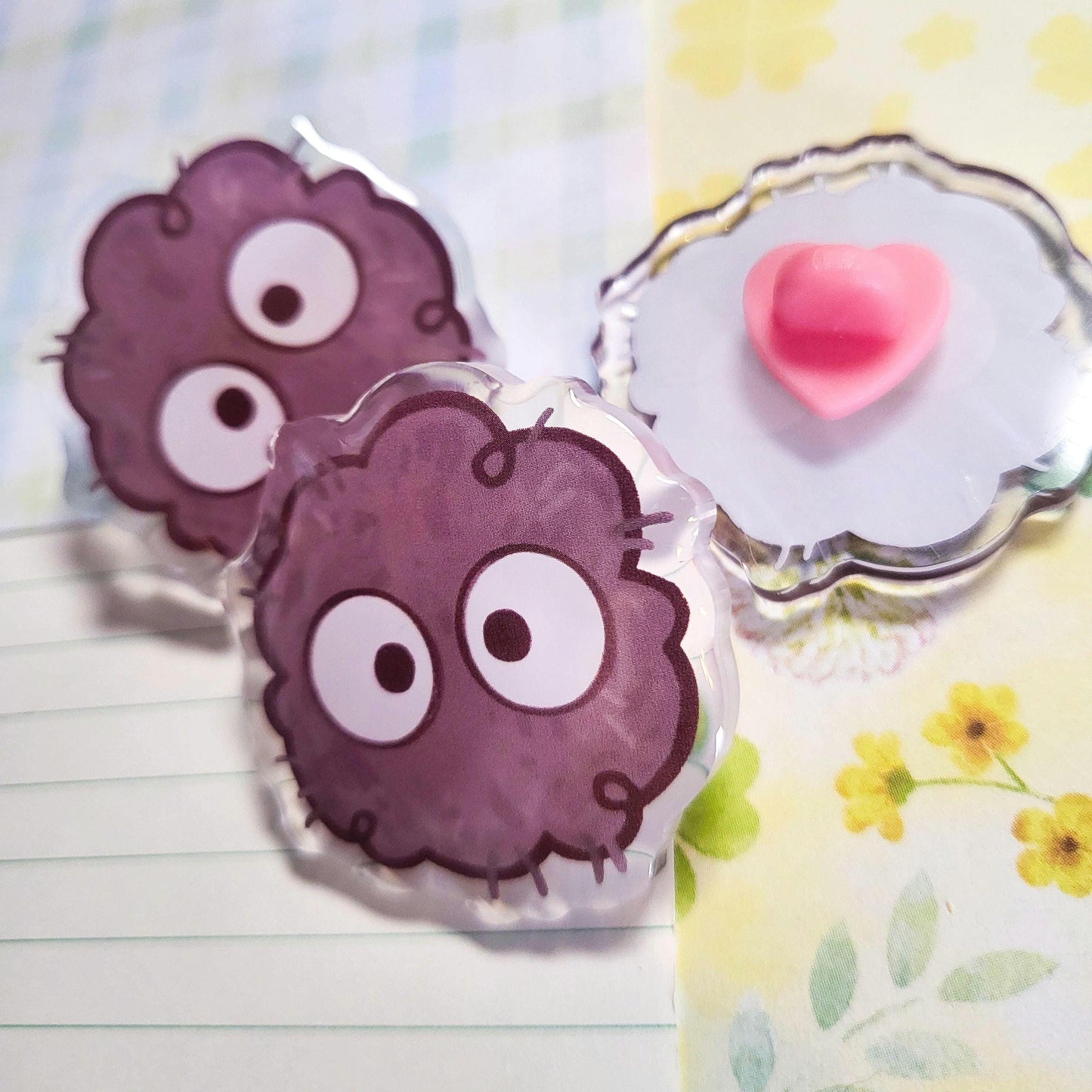 Soot spirits anime studio pin || 1.5" acrylic pin