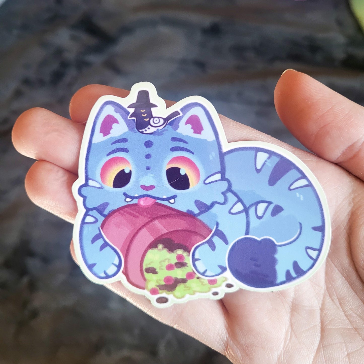 Kpop Derpy Tiger sticker || 2.5" sticker