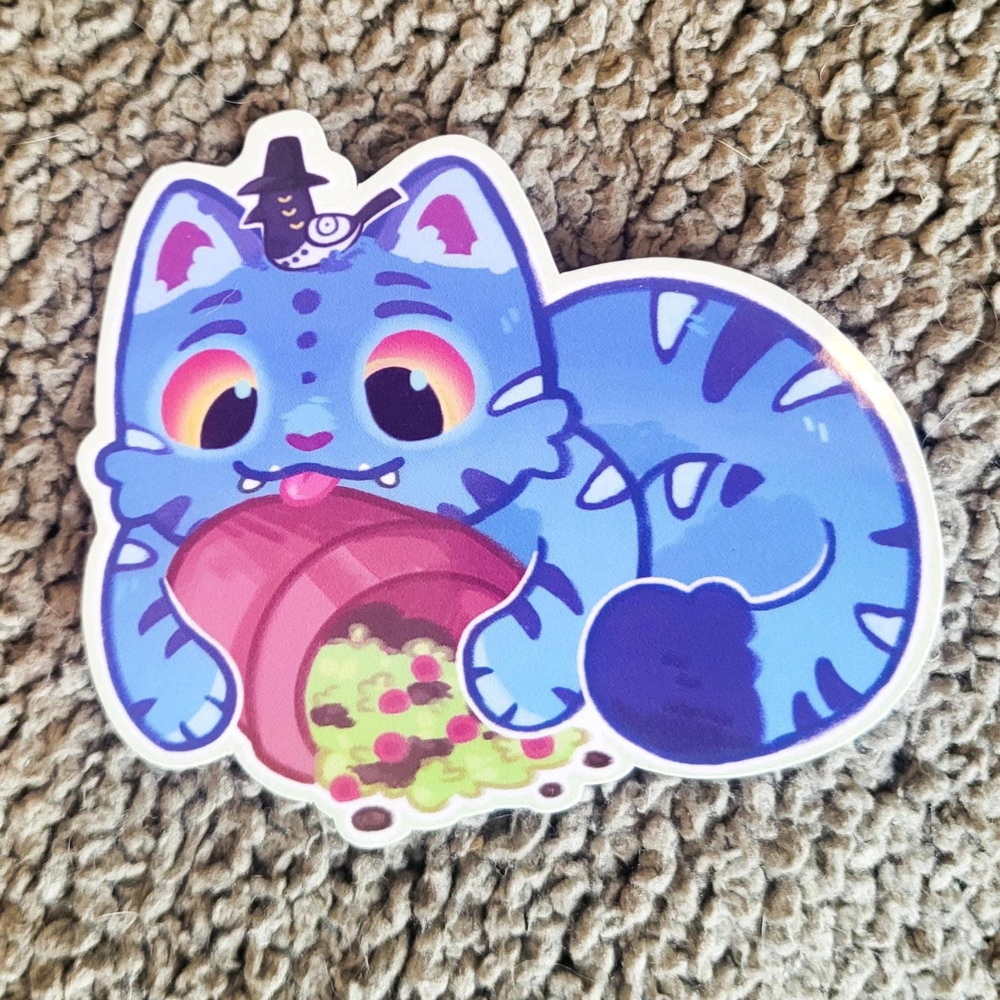 Kpop Derpy Tiger sticker || 2.5" sticker