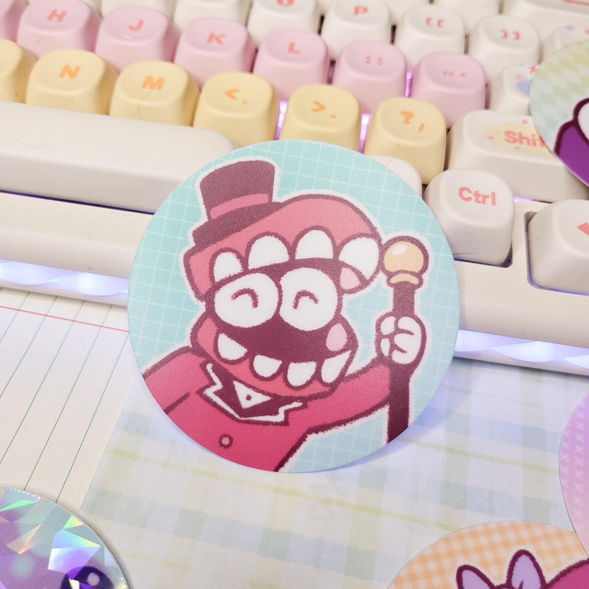 Digital Circus stickers || 2.5" stickers pomni jax caine zooble gangle kinger ragatha bubble