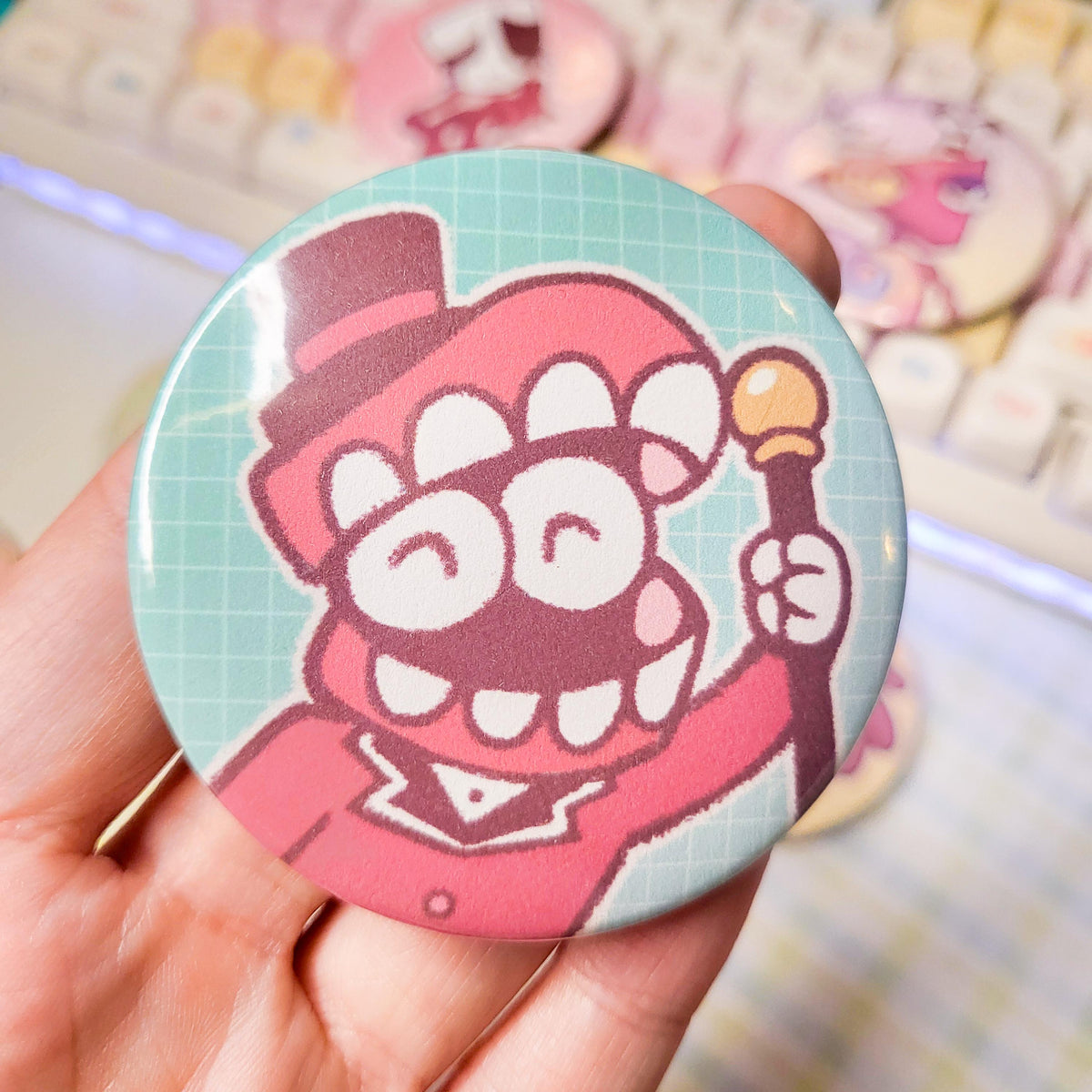 Digital Circus buttons || 2.25" buttons pomni jax caine zooble gangle kinger ragatha bubble