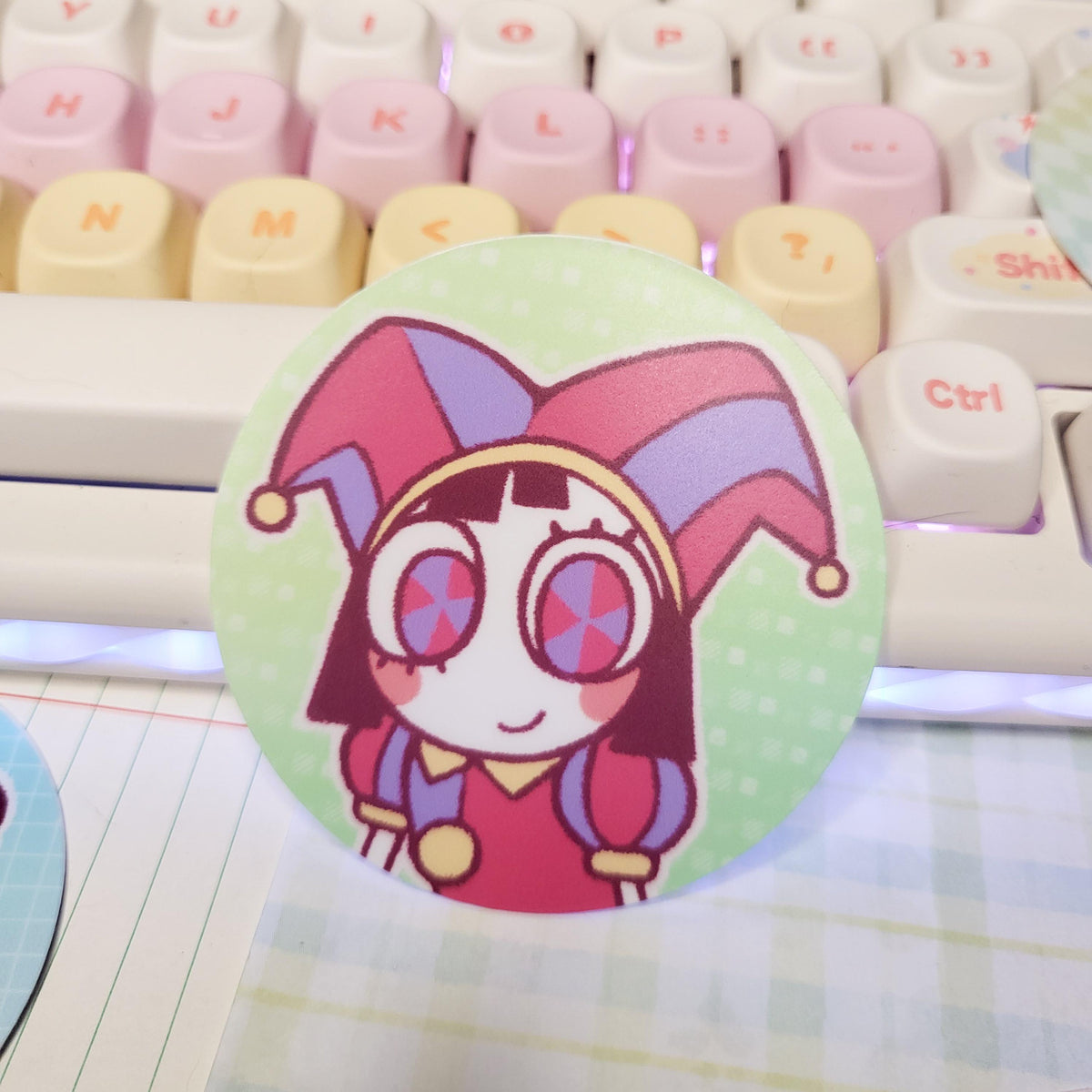 Digital Circus stickers || 2.5" stickers pomni jax caine zooble gangle kinger ragatha bubble