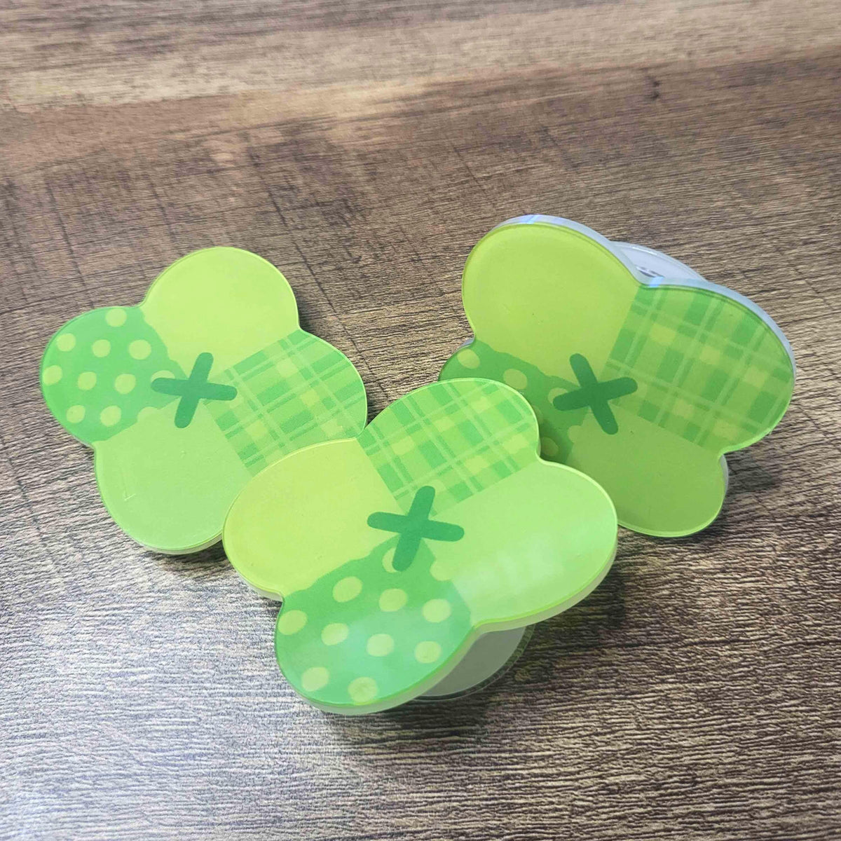 Clover phone grip || 2" cute shaped phone grip
